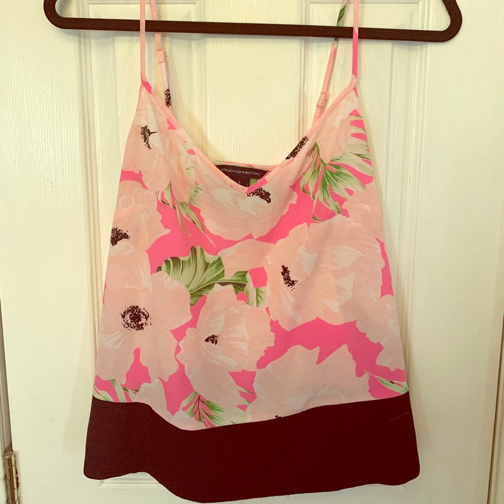 French Connection Spaghetti Strap Top